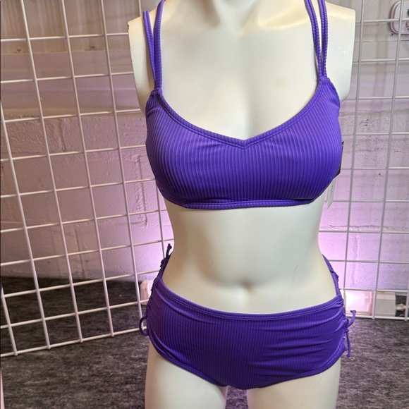 Salt + Cove Other - Salt + Cove Vibrant Purple Bikini Set